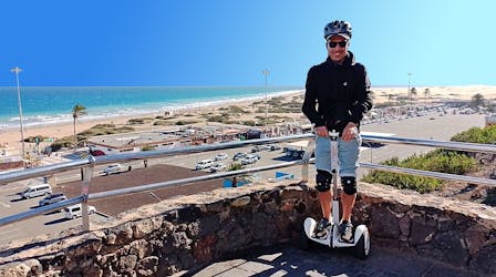 Tour en scooter autoequilibrado por las dunas de Maspalomas y Playa del Inglés